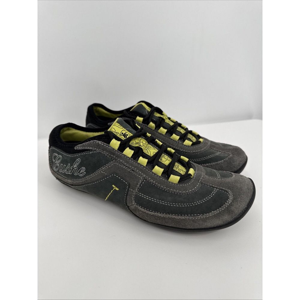 Cushe Shoes Womens 9 Mia Breeze Outdoor Hiking Trail Sneakers UW00023 Gray Suede